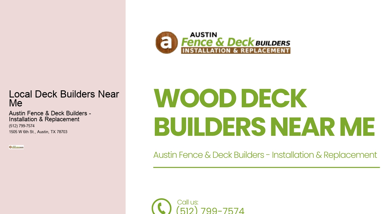 Local Deck Builders Near Me