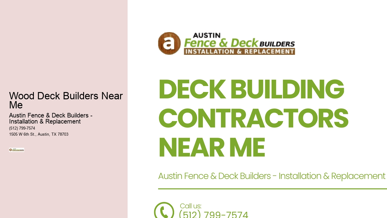 Wood Deck Builders Near Me